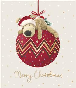 Boofle Christmas Bauble Christmas Card