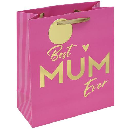 Mother´s Day Gift Bag Medium - Fucsia Gold