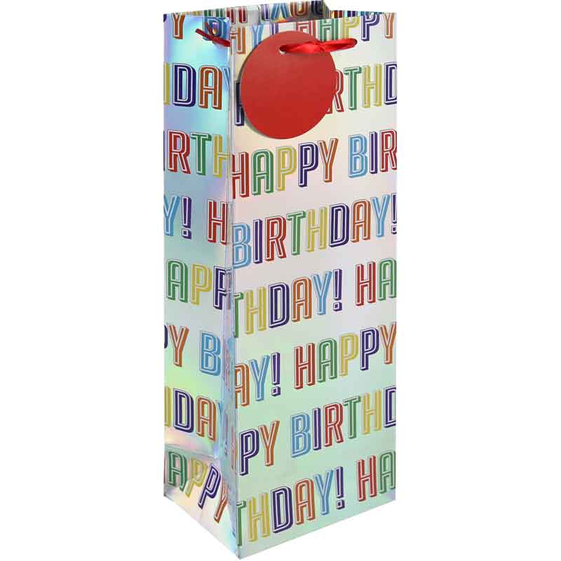 Bottle Gift Bag Birthday