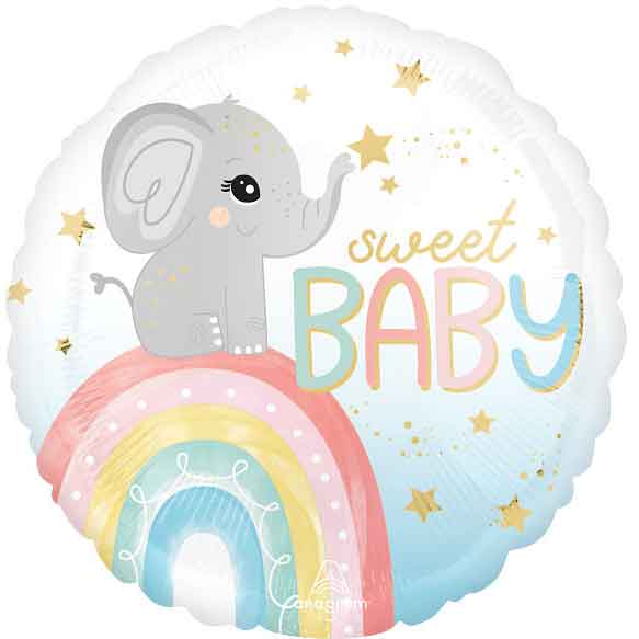 New Baby 18" Foil Balloon