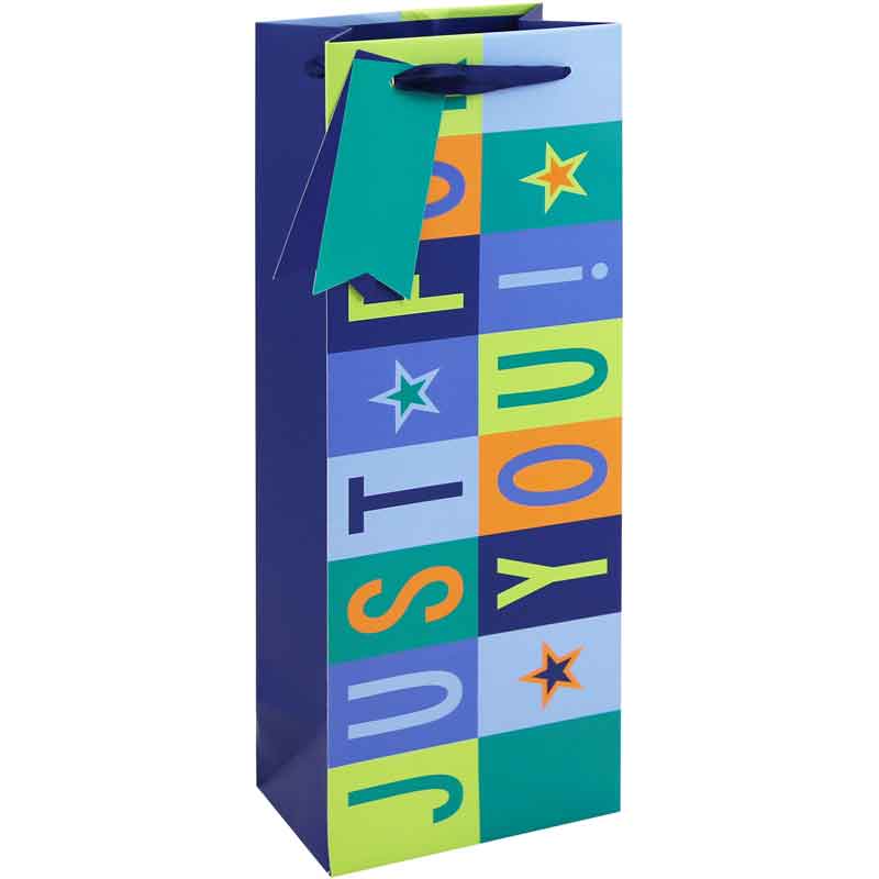 Bottle Gift Bag Just For You