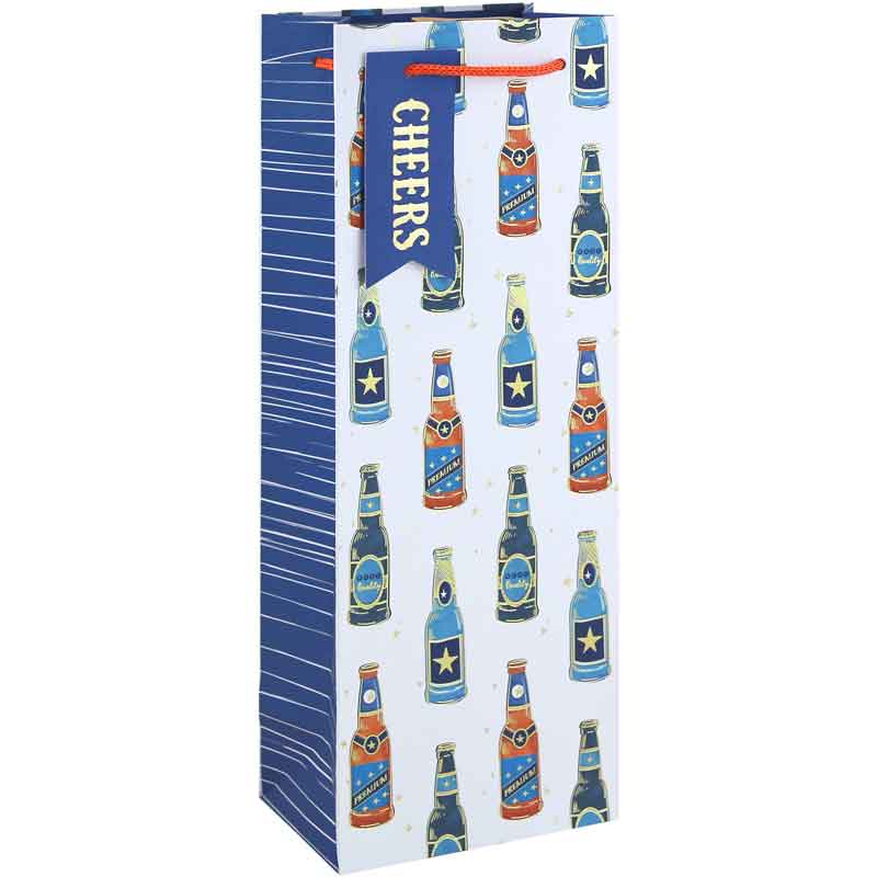 Bottle Gift Bag Cheers