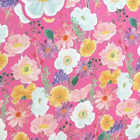 Roll Wrap 3m Floral Open Designs