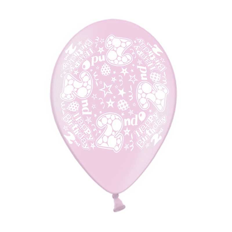 Age 2 Latex Balloons