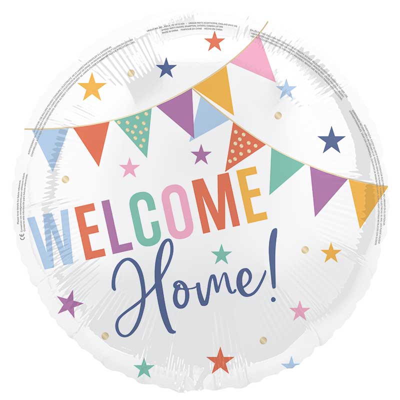 Welcome Home 18" Foil Balloon