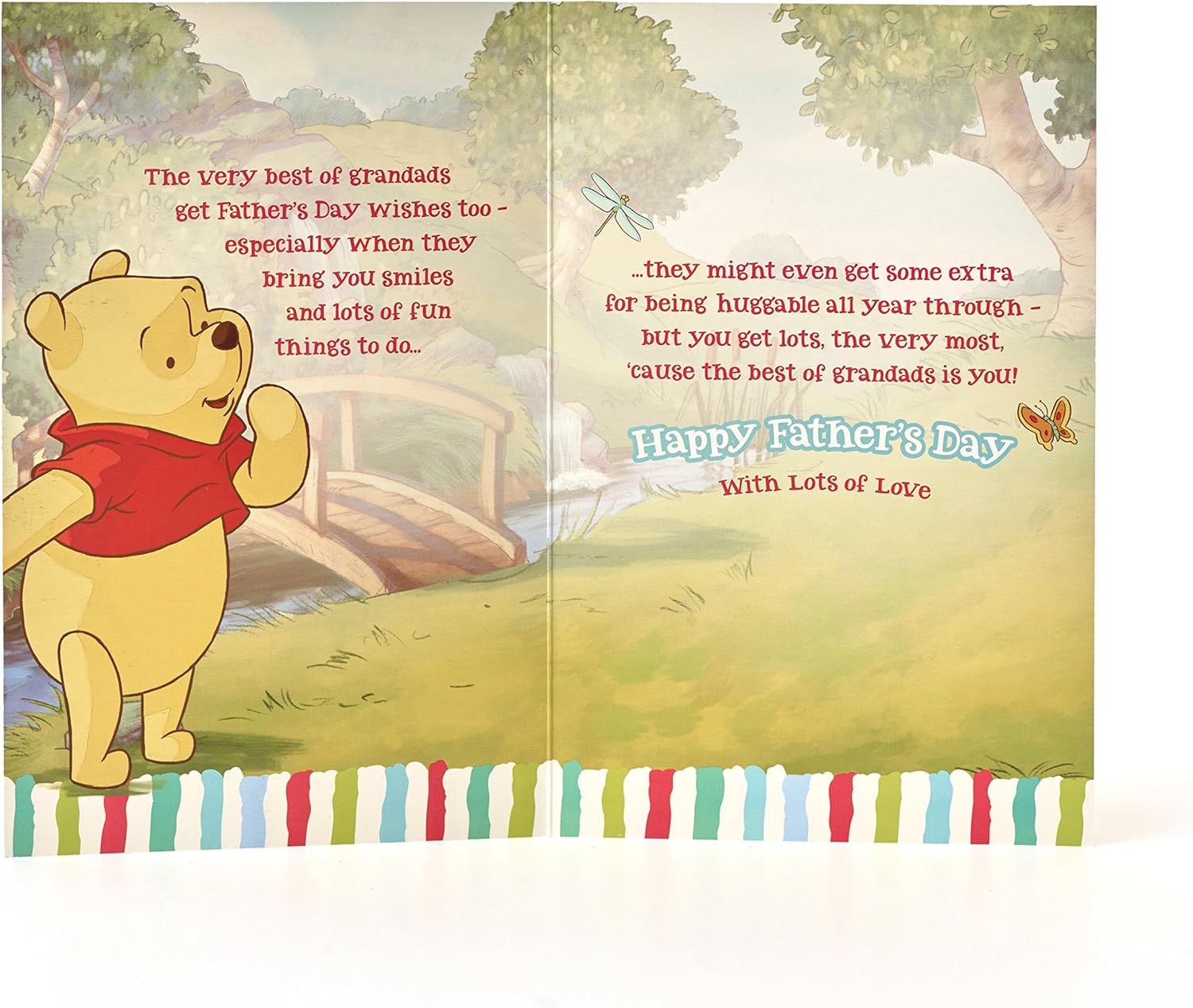 Grandad Winnie Father's Day Card