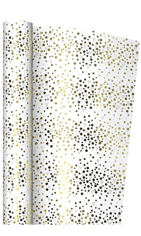 Roll Wrap  Foil  1.5m Celebrations Design