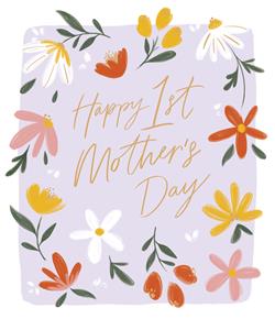 Happy 1st Mother's Day Card