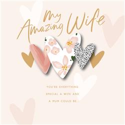 Amazing Wife Mother's Day Card