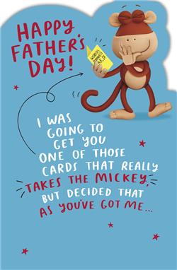Humour Father's Day Card