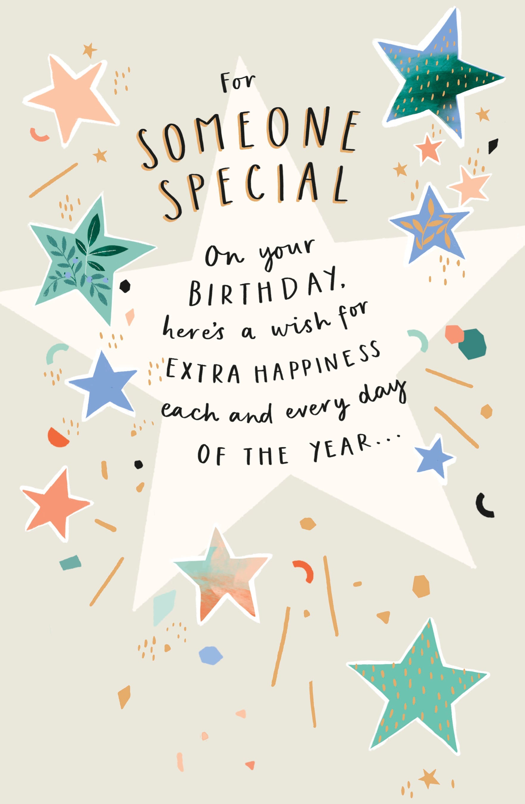 Someone Special Birthday Stars