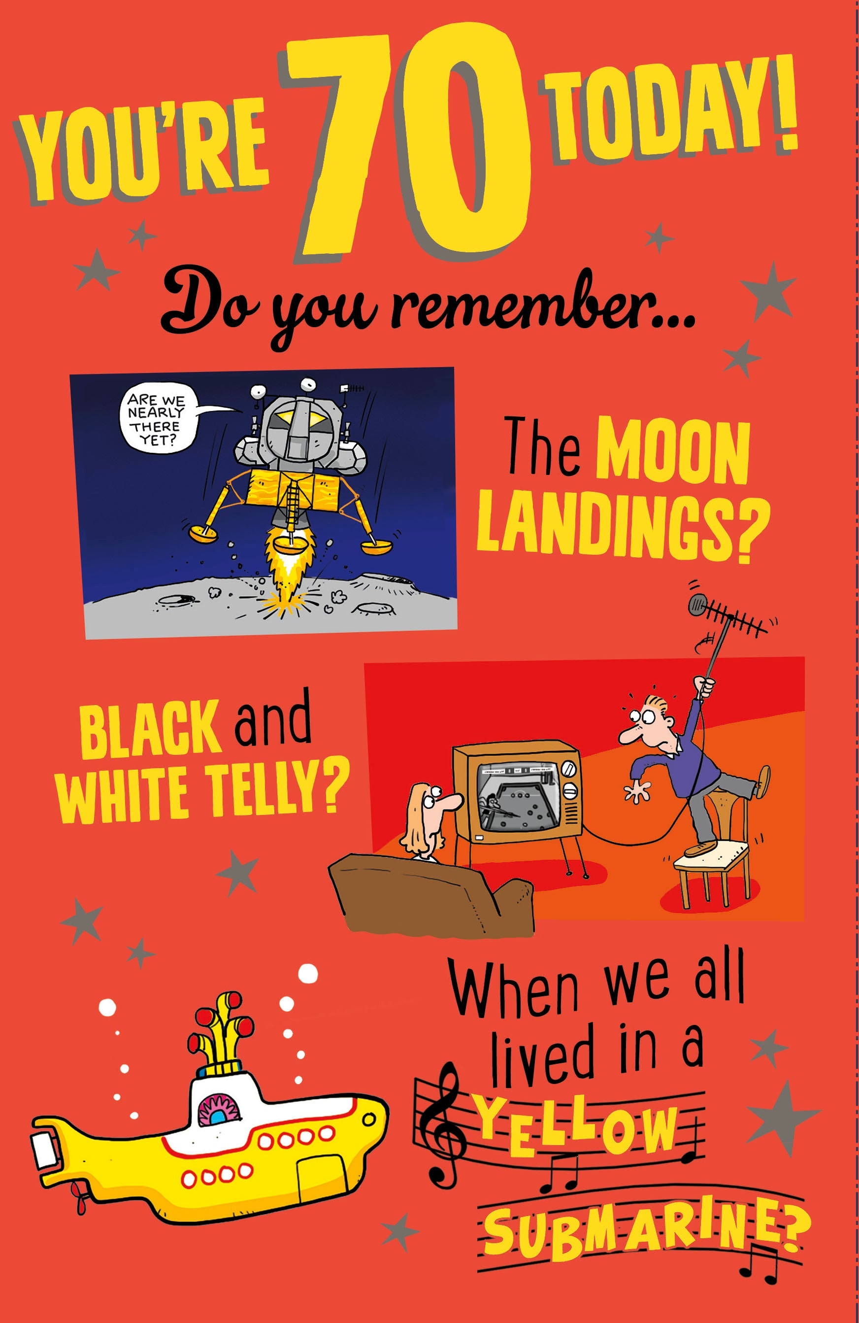 Happy 70th Birthday - Remember When