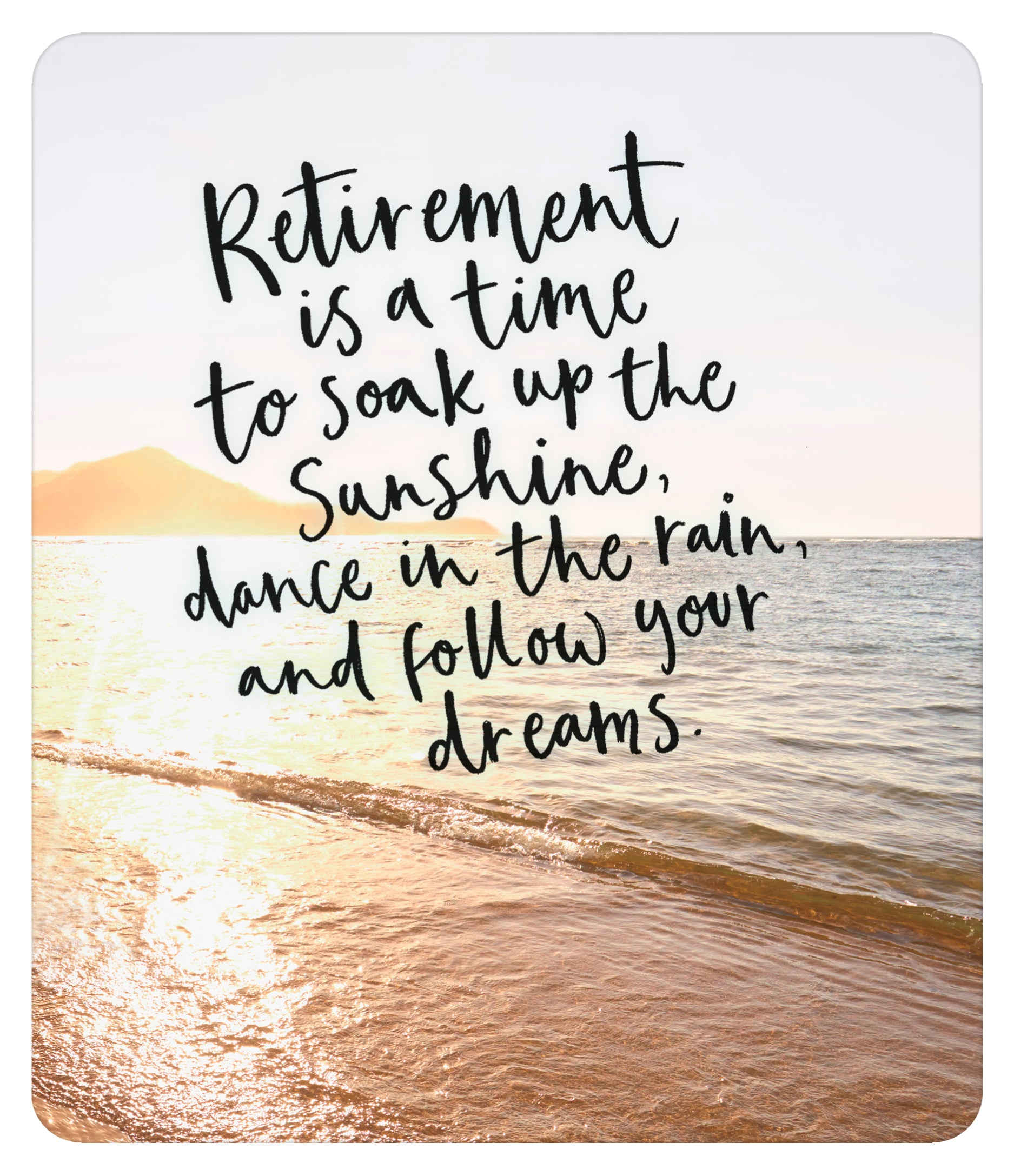 Retirement Card Beach