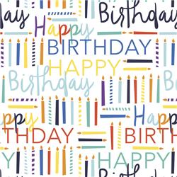 Rollwrap 1.5m Tear Strip - Essentials Cakes & Candles