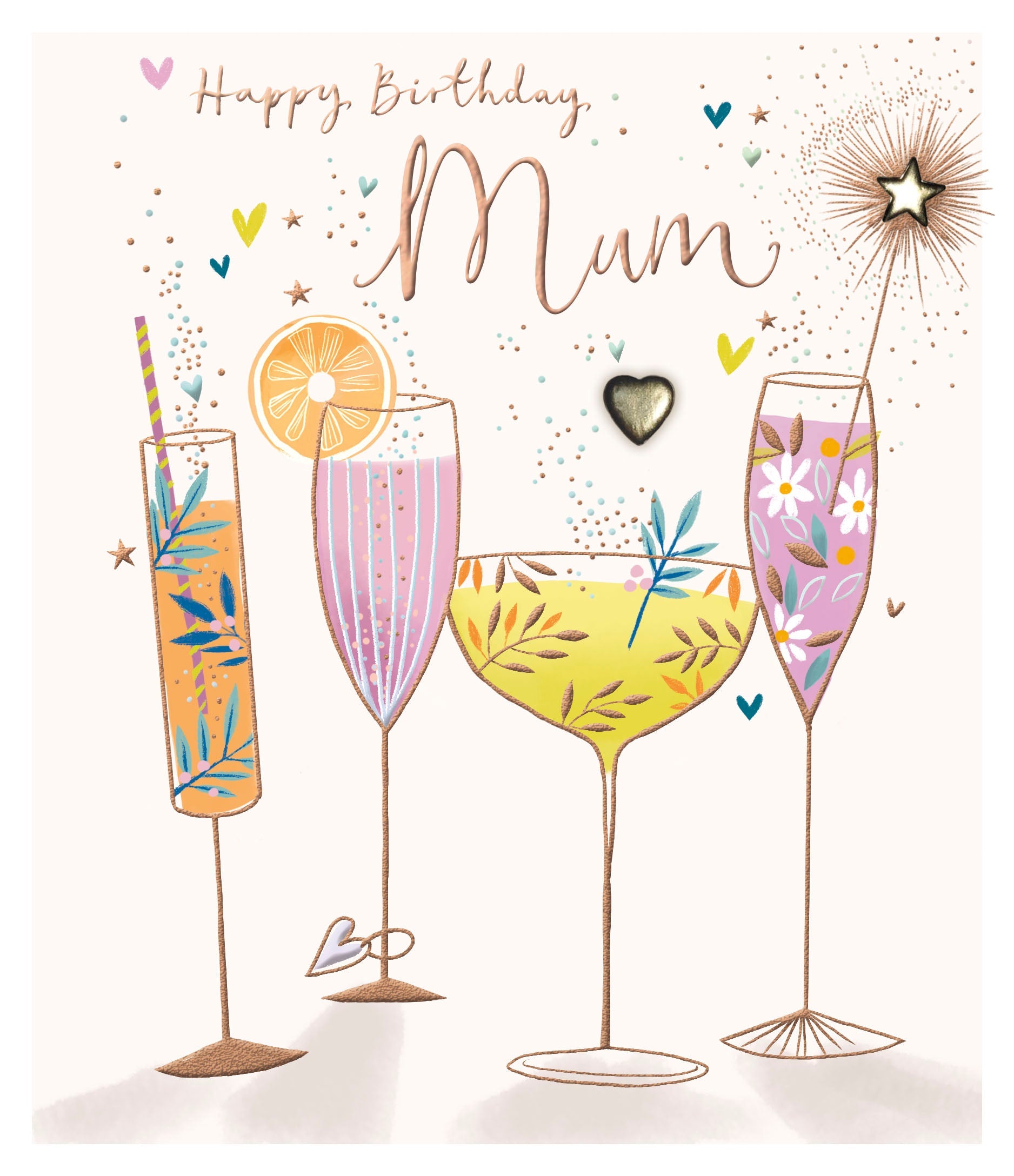 Mum Birthday Cocktails And Sparklers