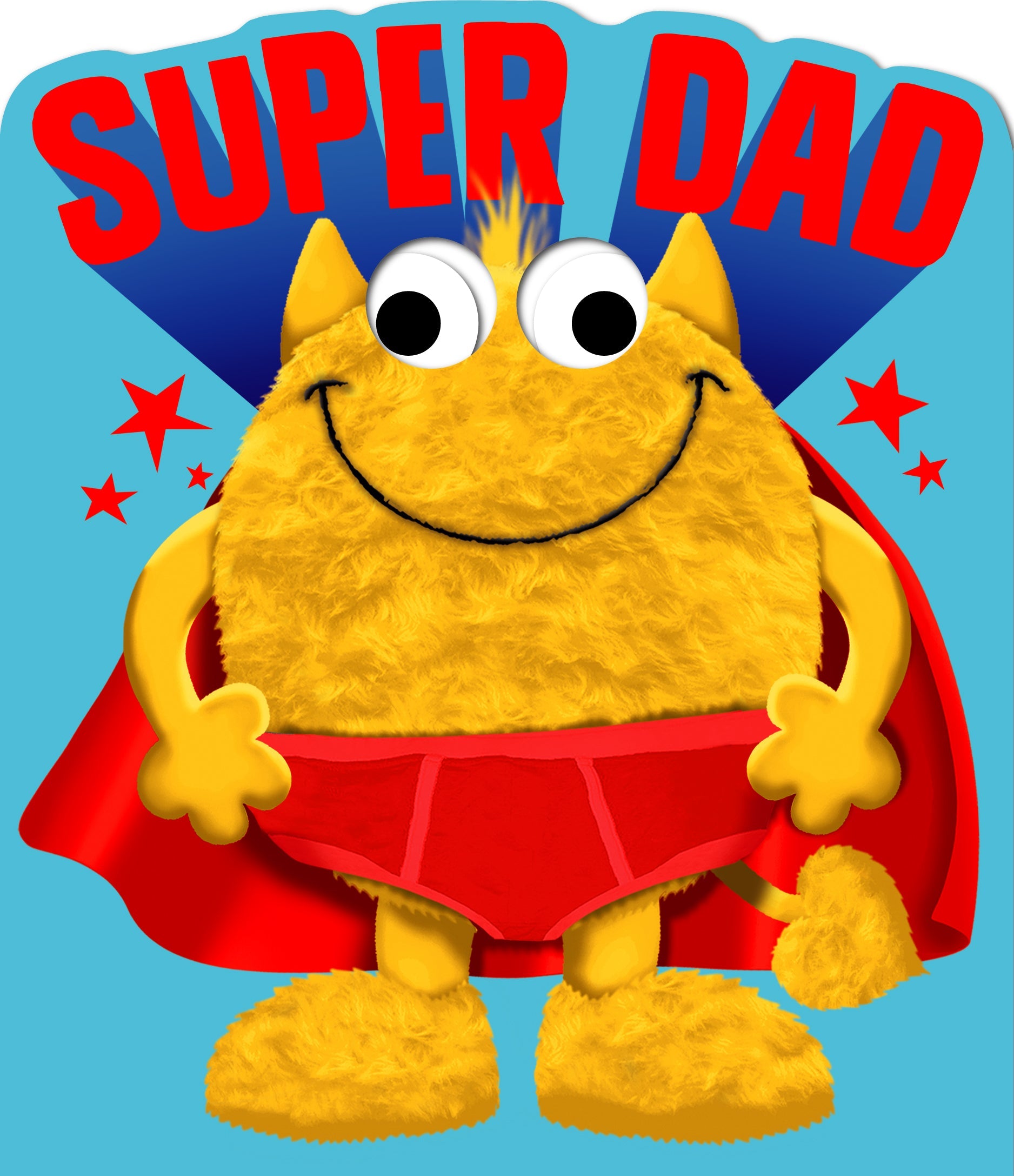 Dad Birthday Super Monster