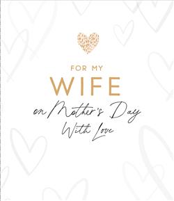Wife on Mother's Day Card