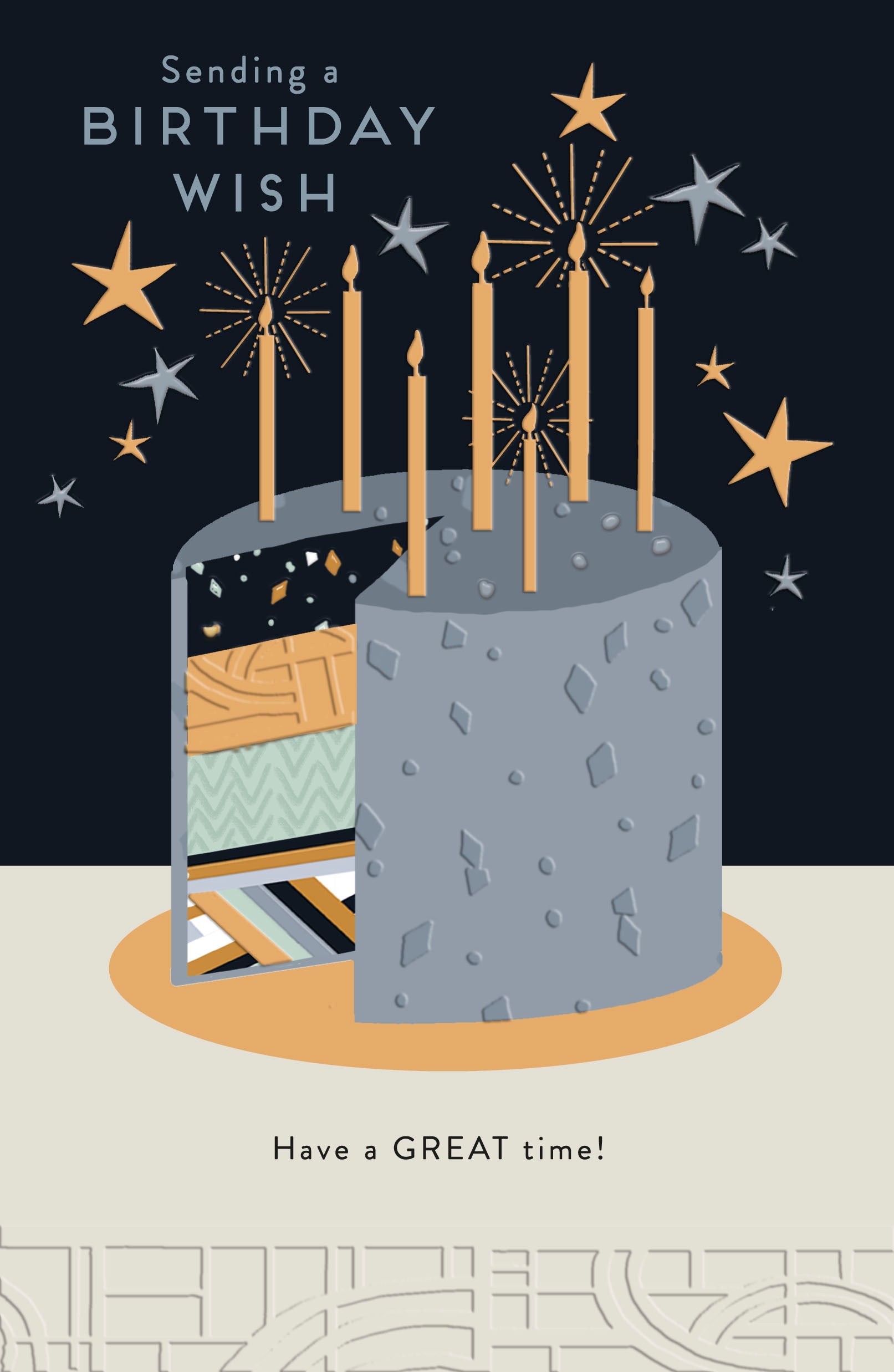 Happy Birthday Male Cake