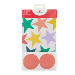 2 Sheet 2 Tag - Essentials Retro Stars