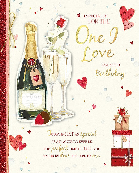 Handmade Boxed Birthday One I Love