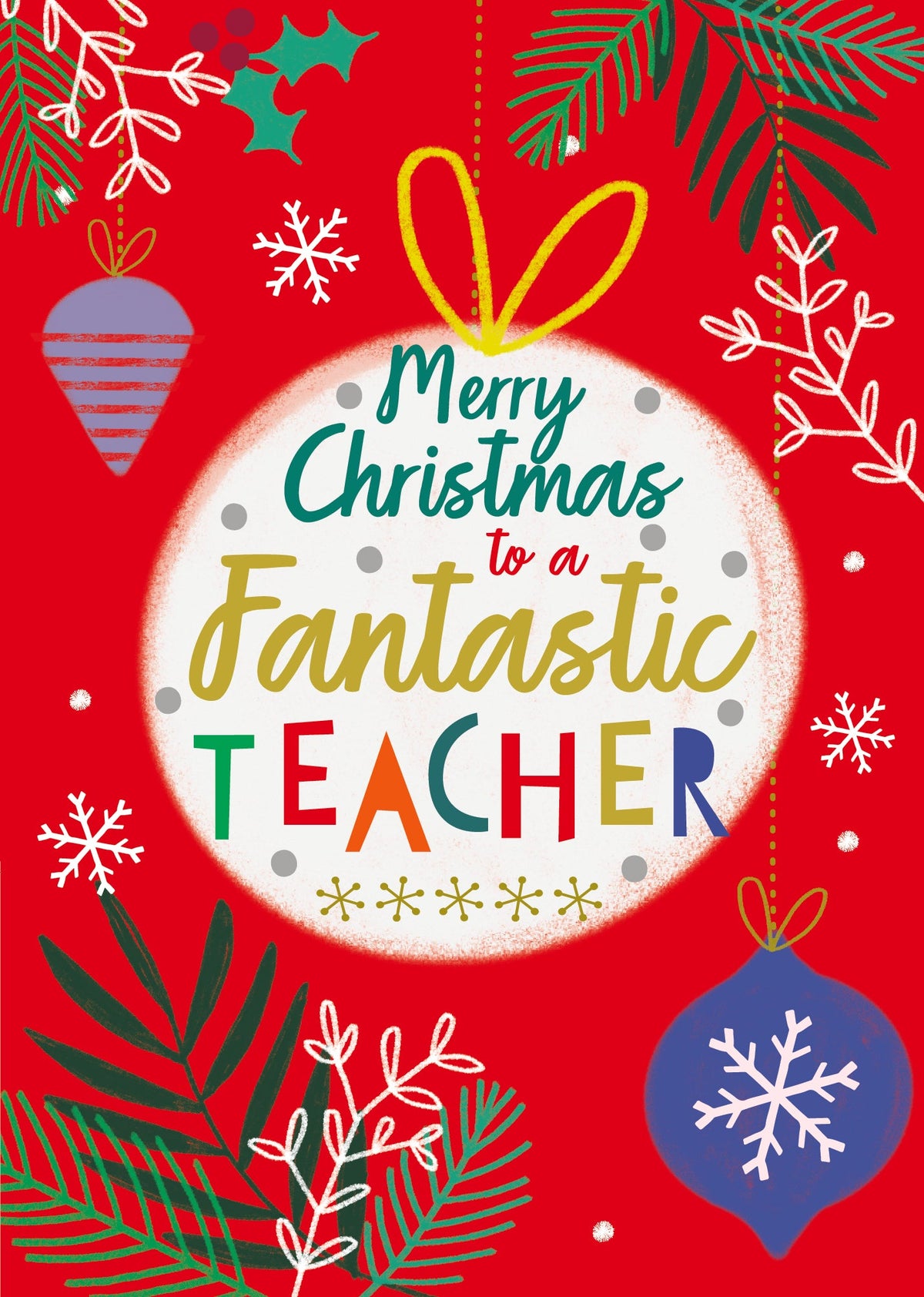 Fantastic Teacher Merry Christmas