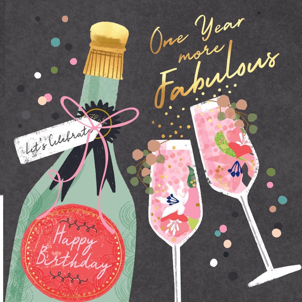 Happy Birthday Champagne