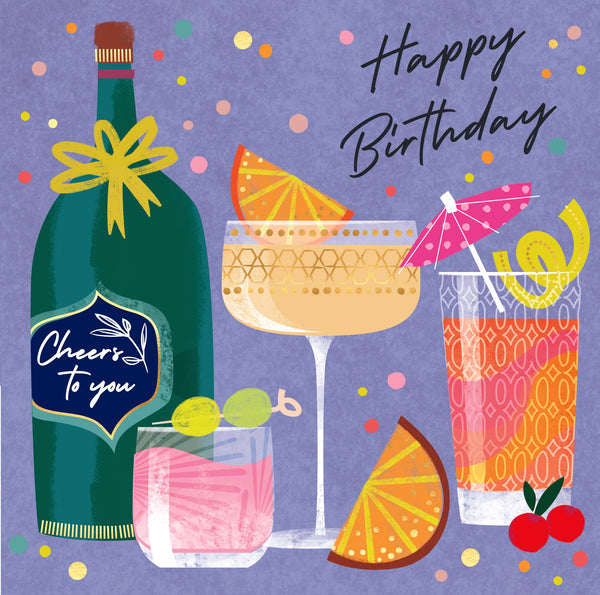 Happy Birthday Cocktails