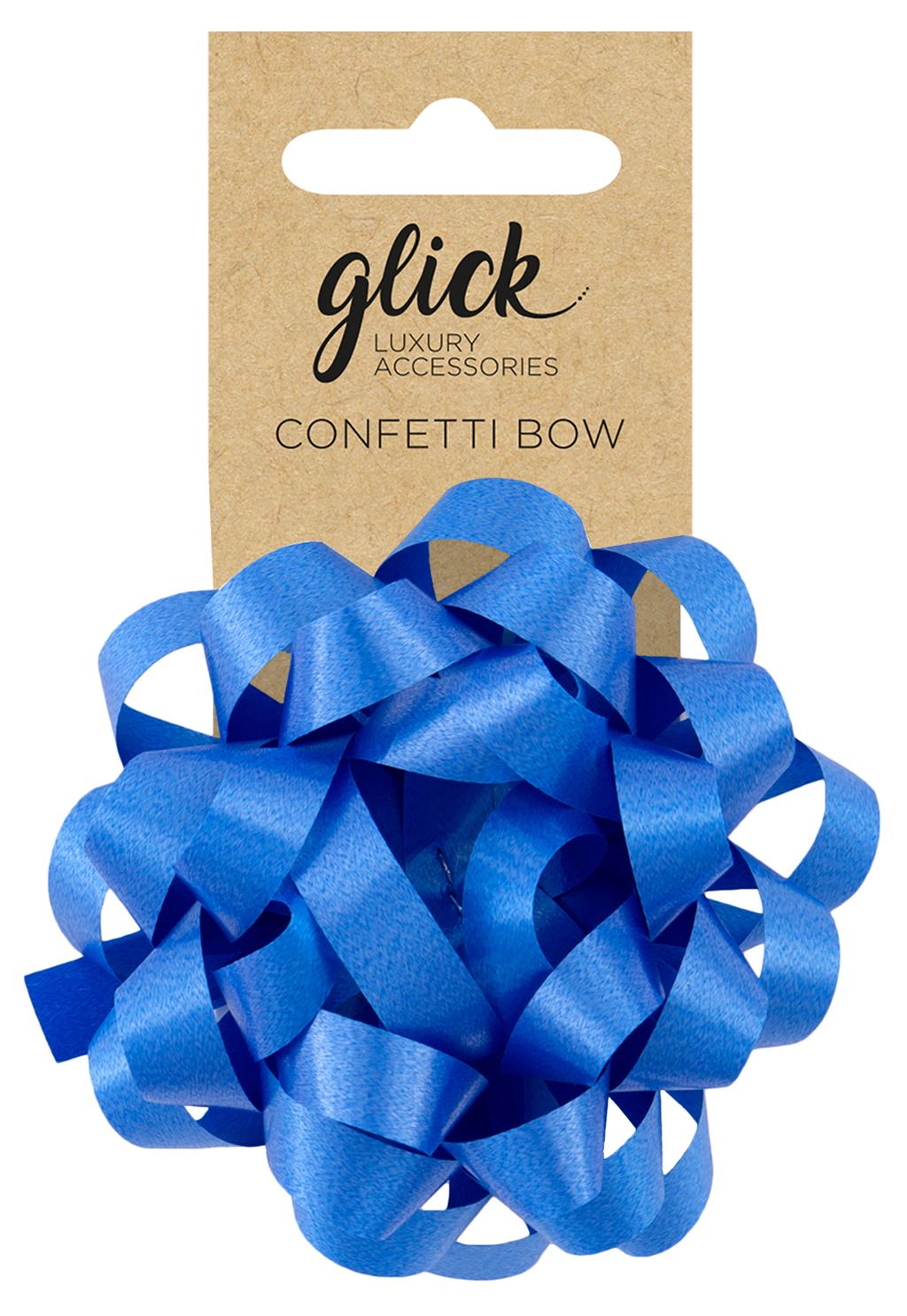 Gift Bow Confetti Blue