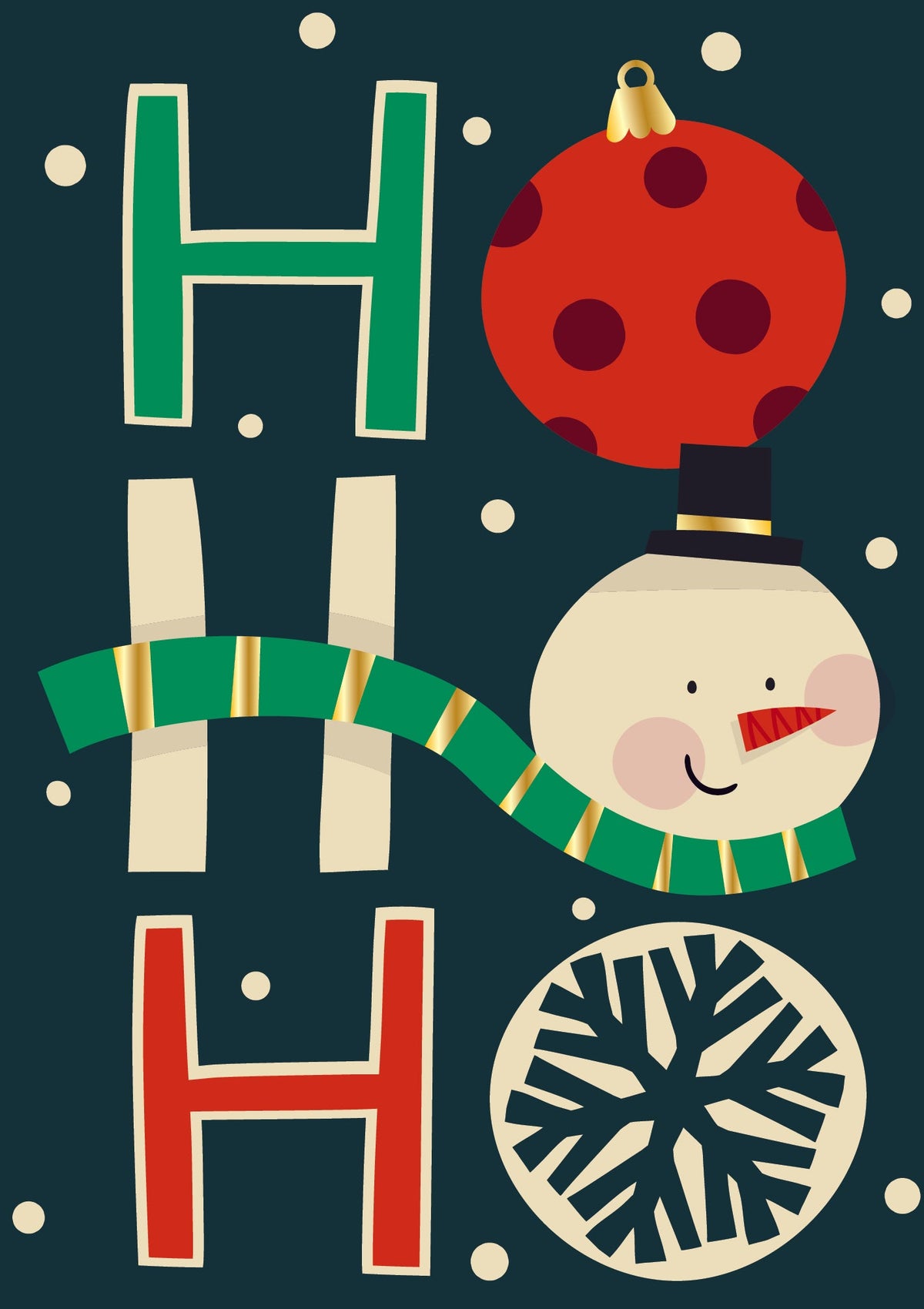 Ho Ho Ho Snowman
