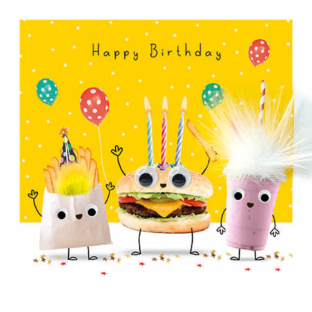 Fluff Happy Birthday Sweets