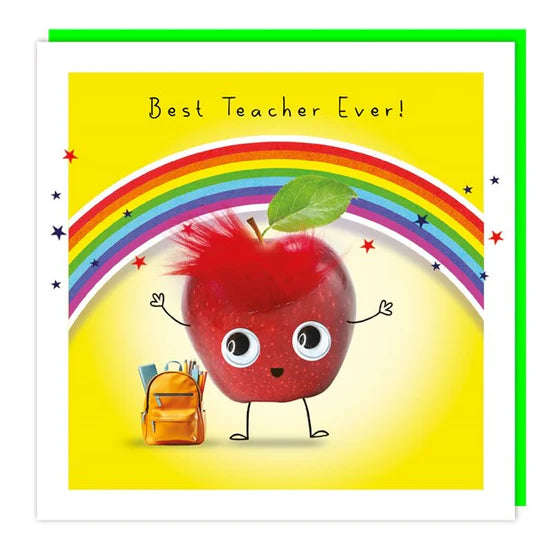 Best Teacher Ever Card