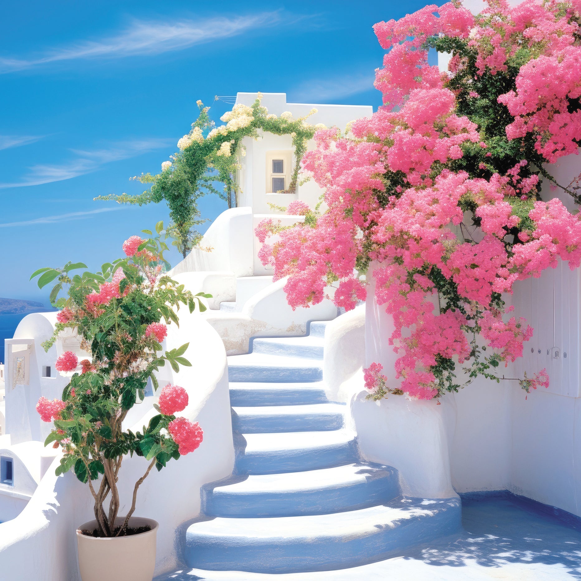 Blank Mediterranean Landscape