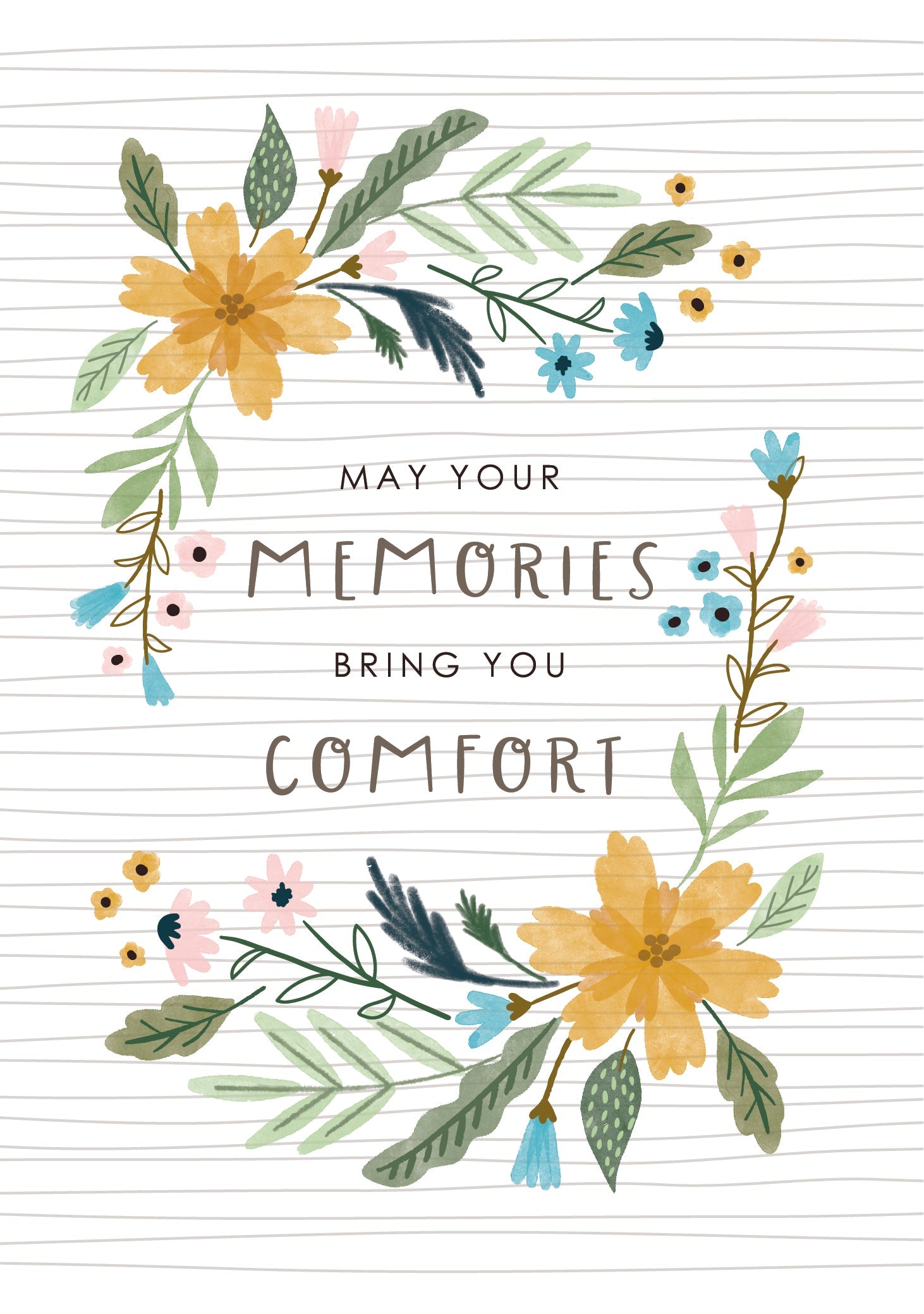 Sympathy Card Comfort