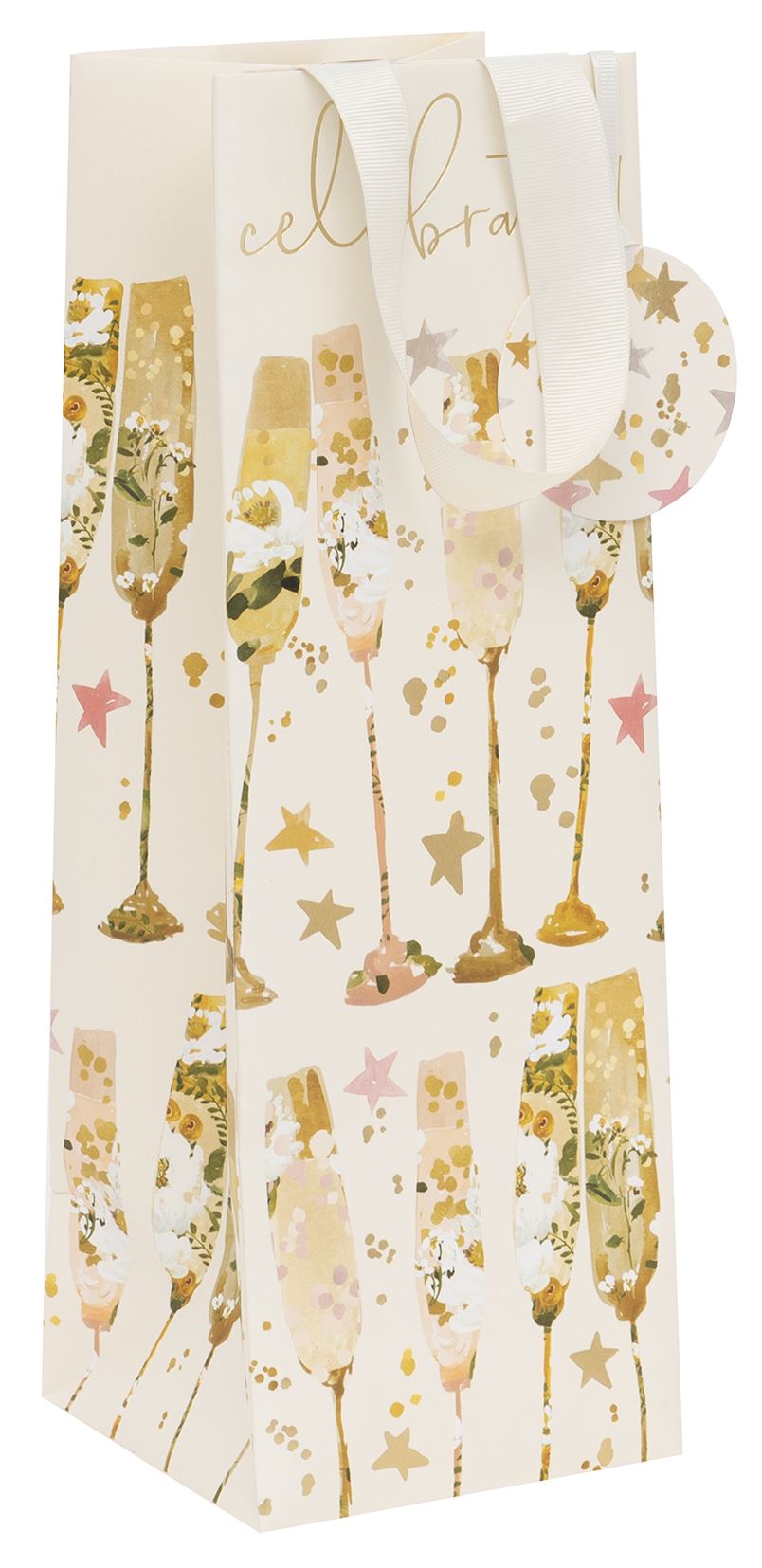 Gift Bag Extra Large Bottle Flutes