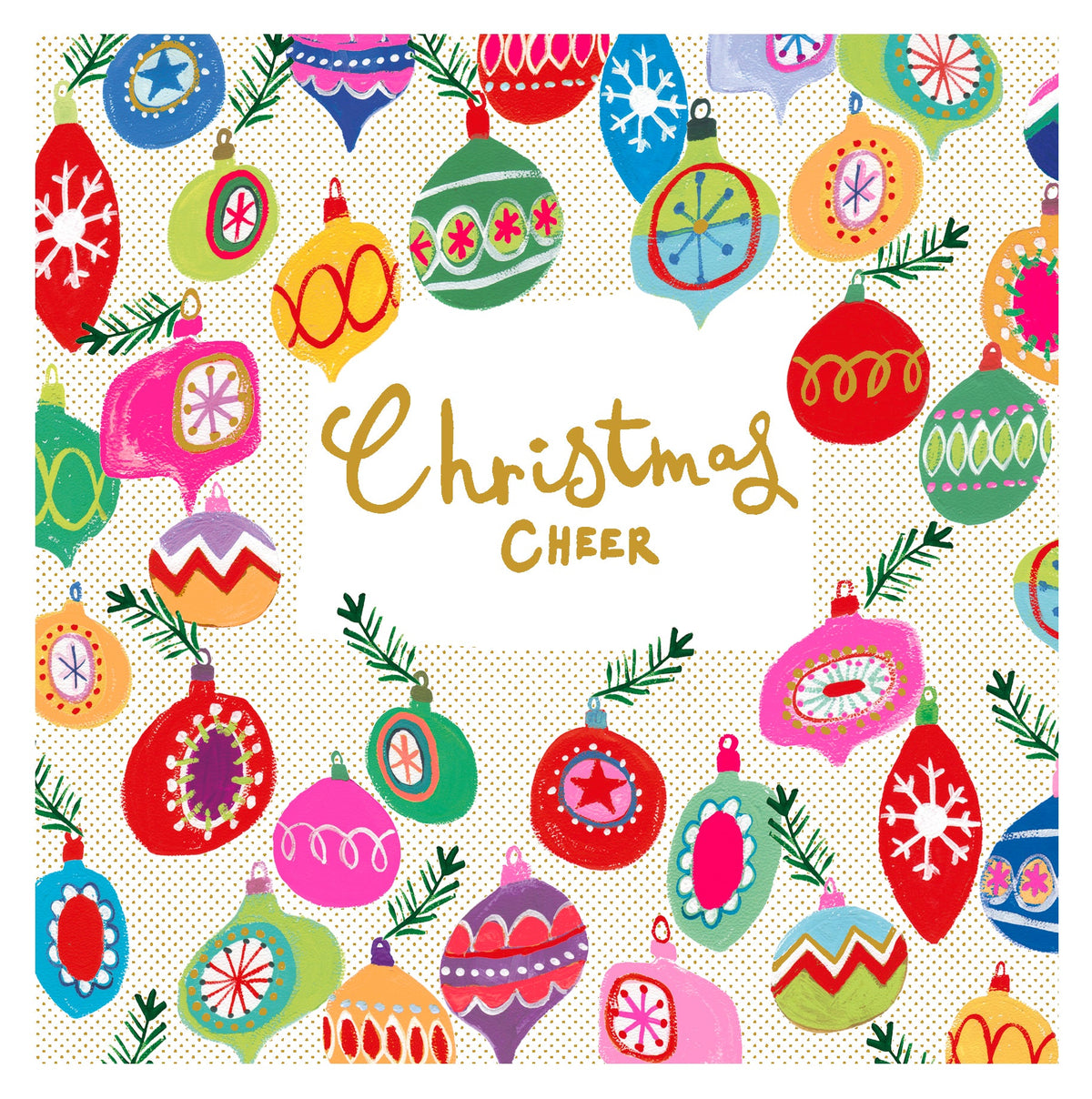 Christmas Cheer Colourful Decorations