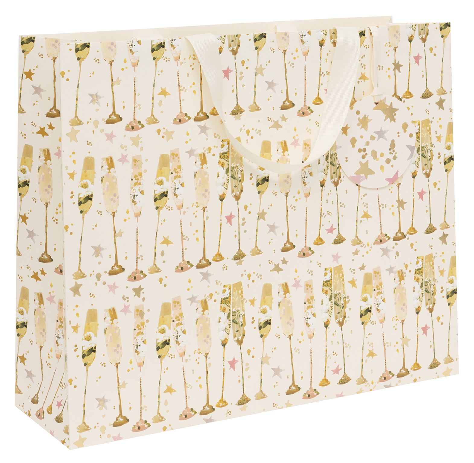 Gift Bag Landscape Shopper Flutes