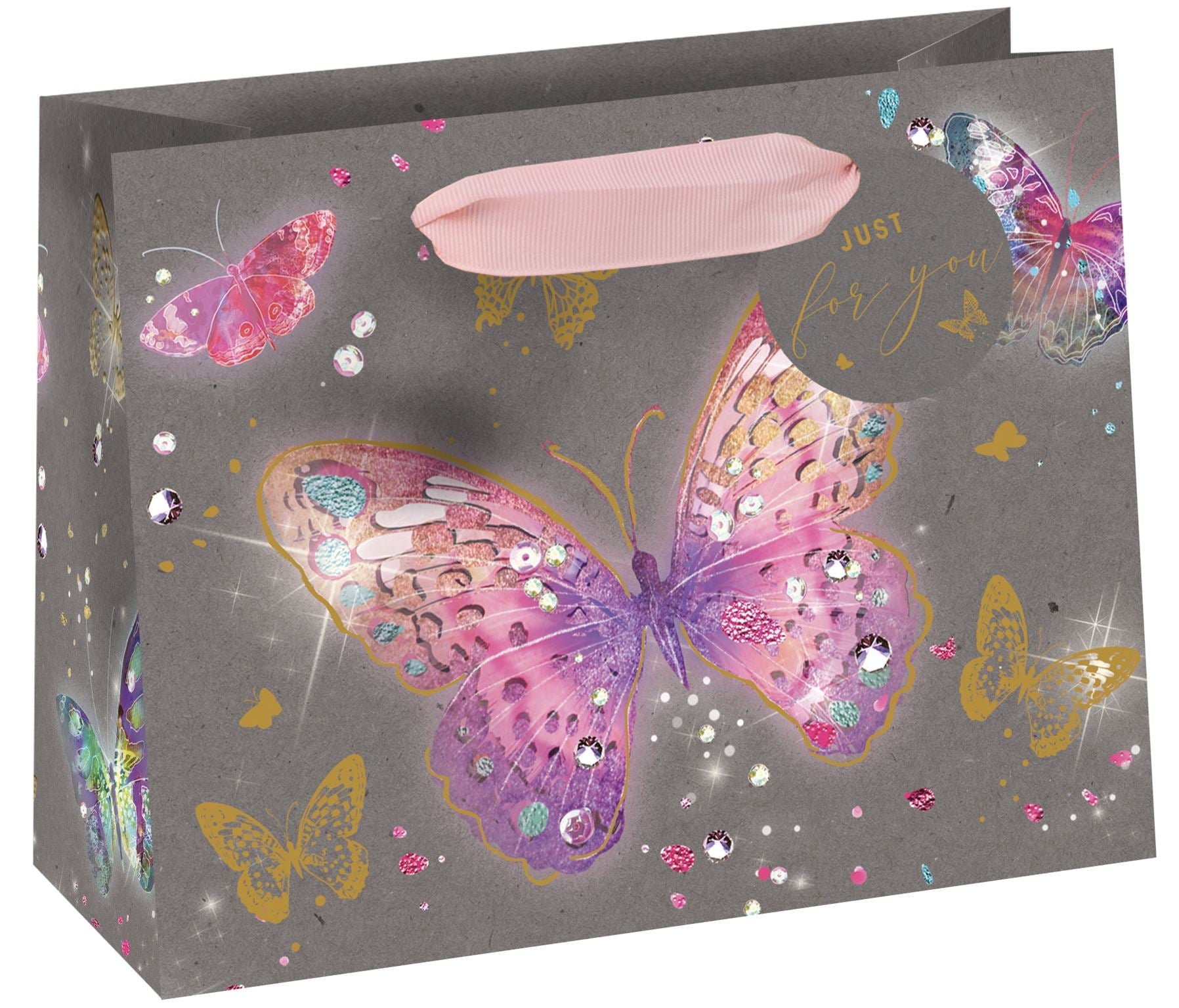 Gift Bag Medium Landscape Butterflies