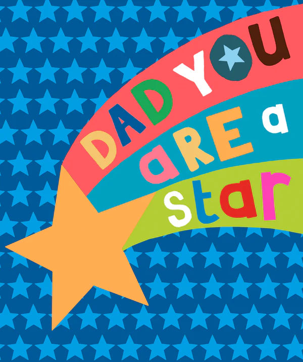 Dad you are star Father's Day Card