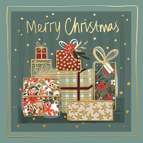 Festive Presents Christmas Card