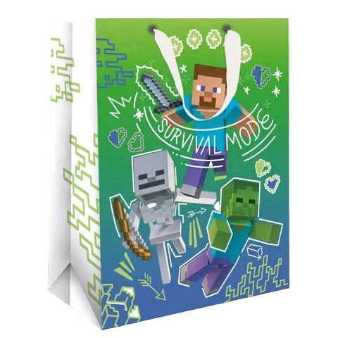 Minecraft Gift Bag Large