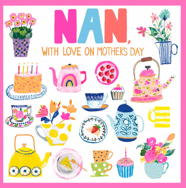 Neon design with love Nan on Mother's Day