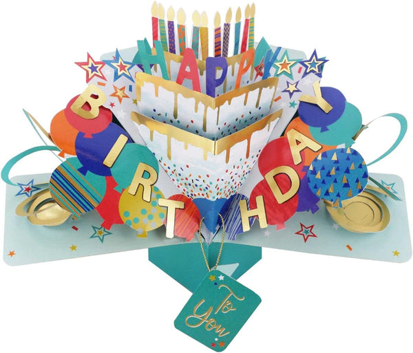 Second Nature Pop Ups 3 Tiered Cake