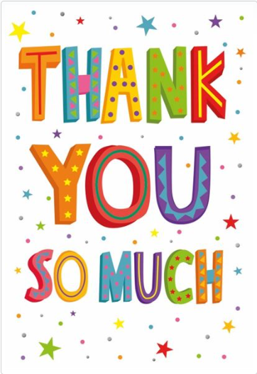 Thank You So Much Card | Simon Elvin