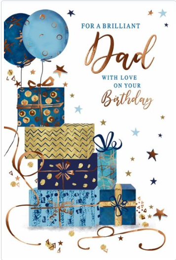 Dad Birthday Value Card