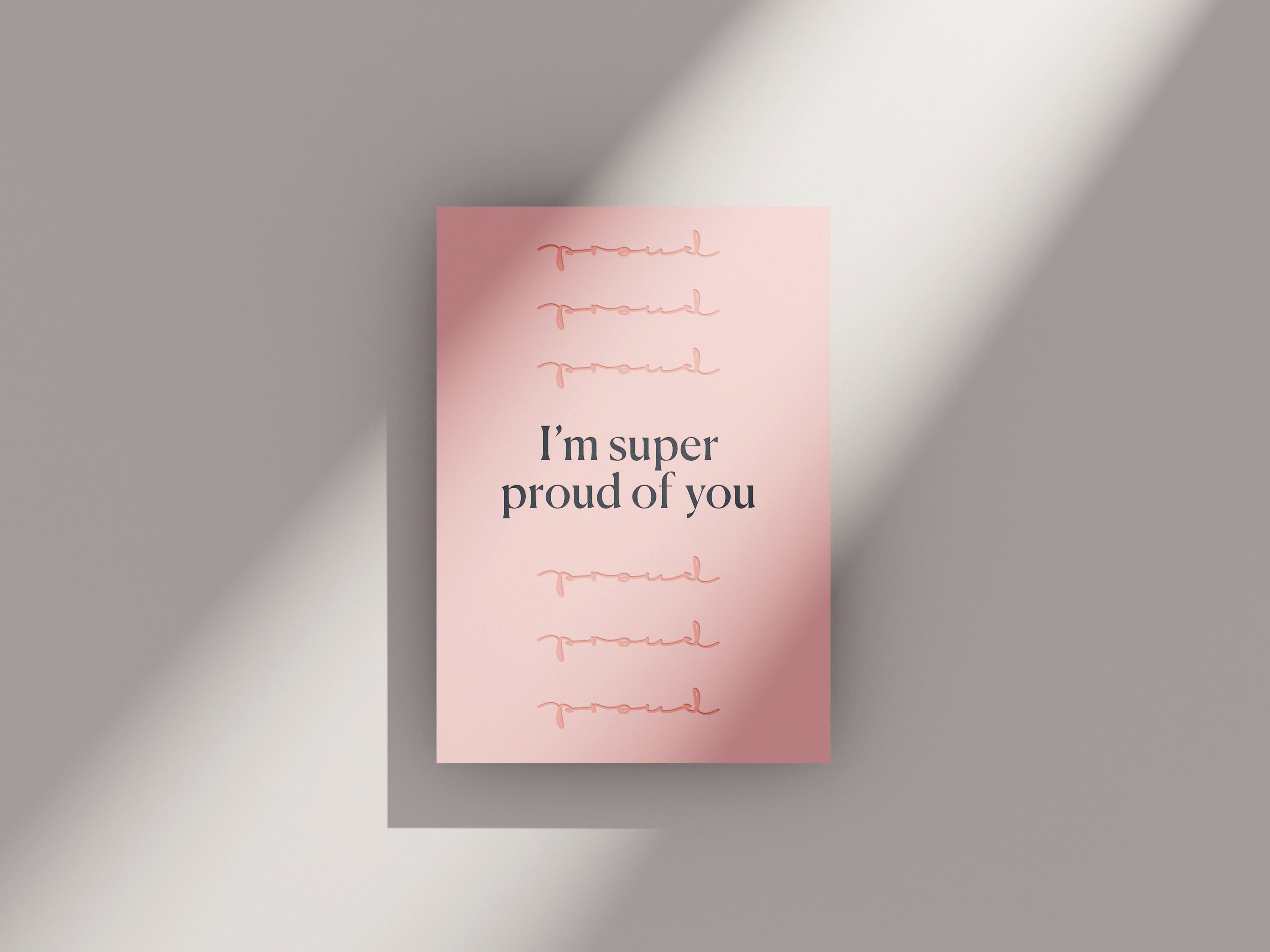 Type Dreams - Im Super Proud of You