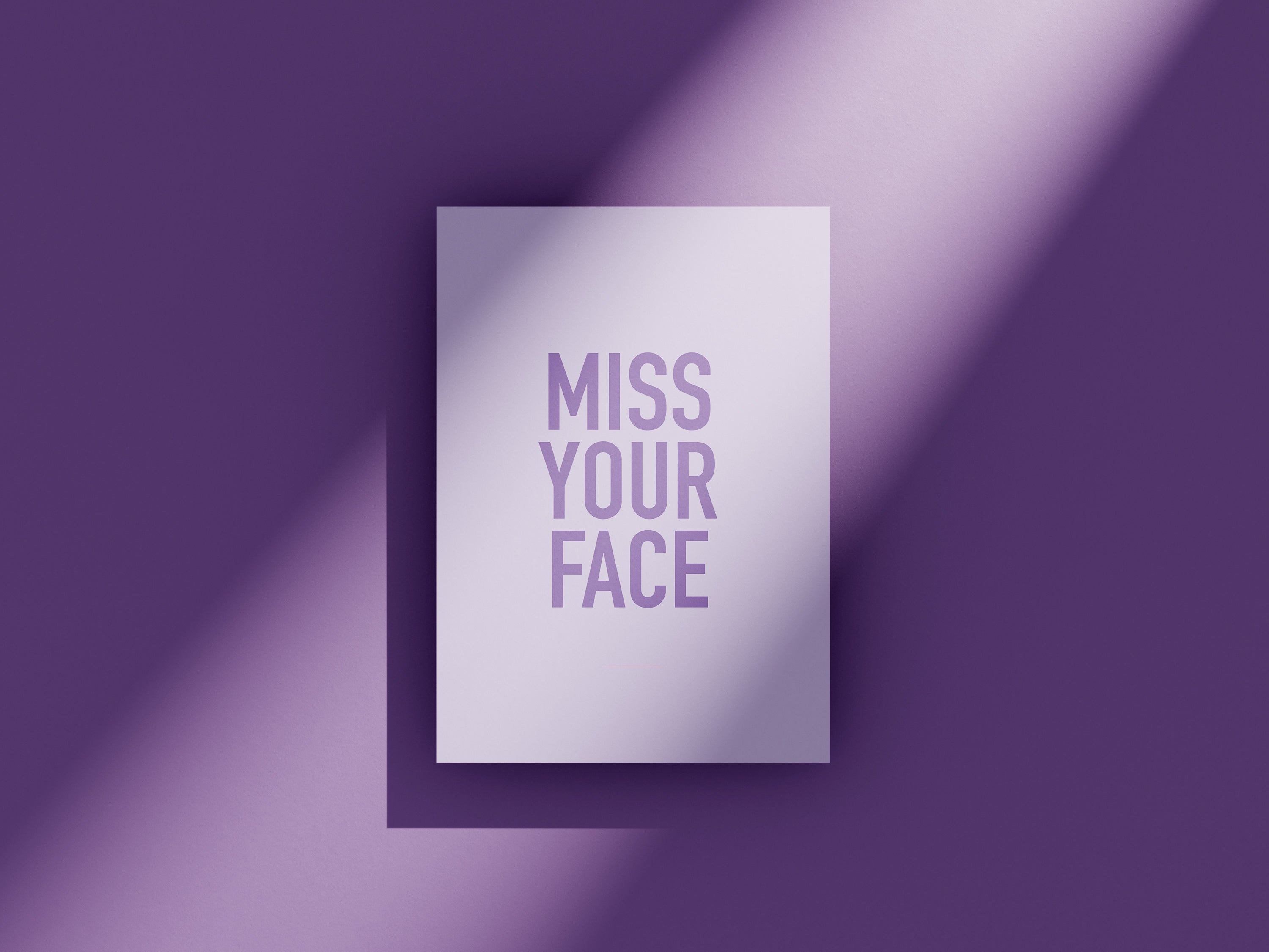 Type Dreams - Miss Your Face