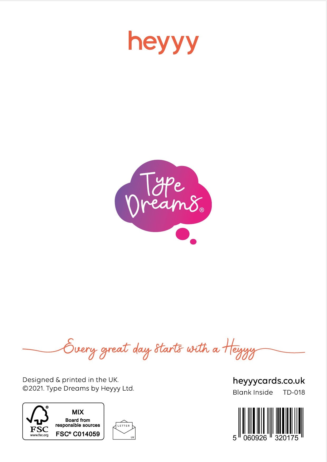 Type Dreams - Believe in Yourself