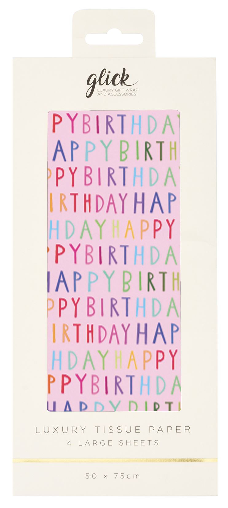 Tissue Ps Birthday Pink