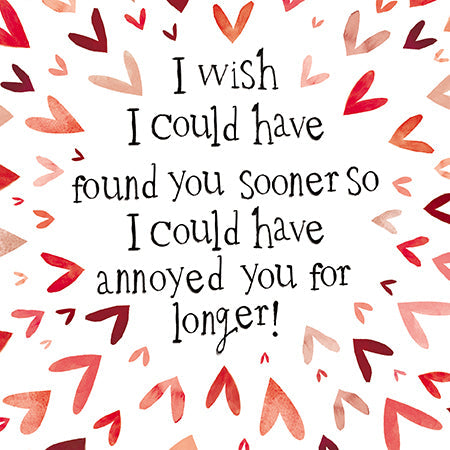 General Valentine's Card I wish, I could have found Design