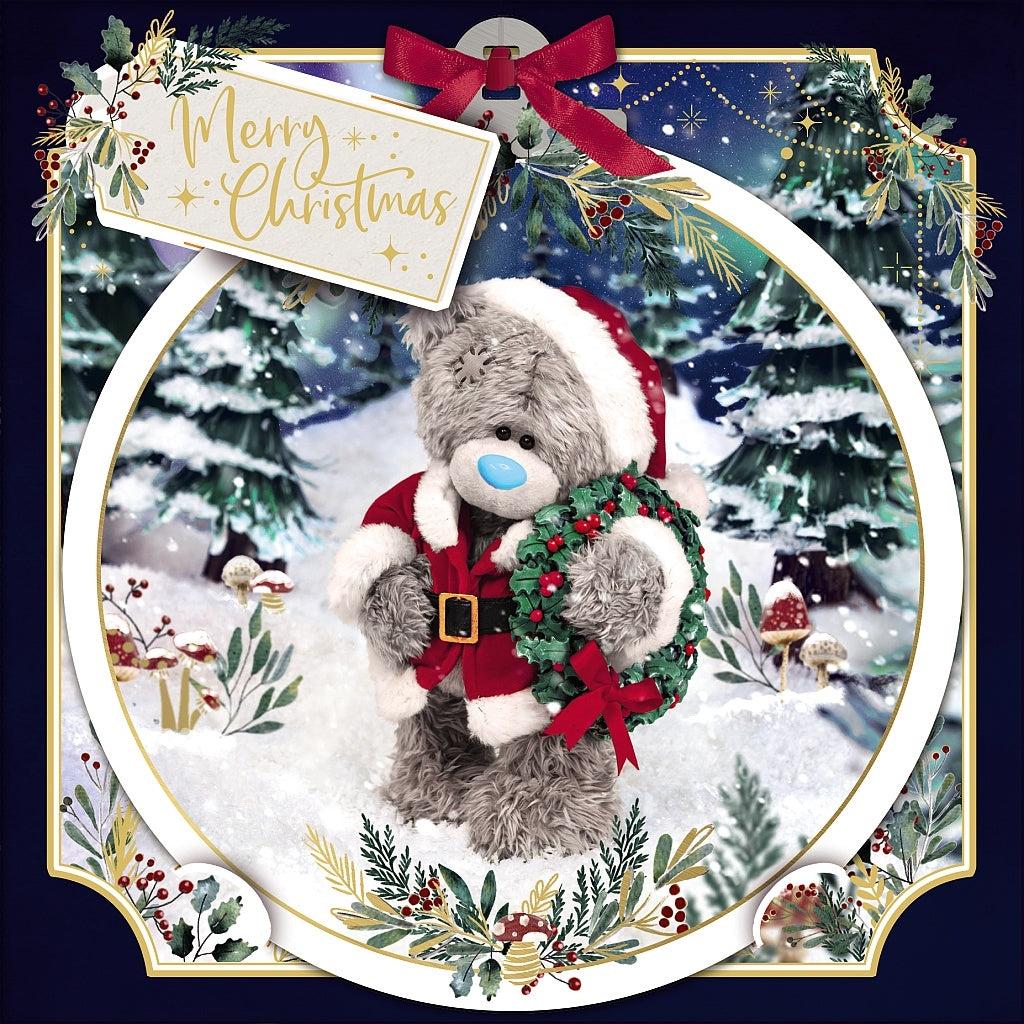 Open Card - 3D Keepsake Bear in Suit